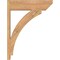 Ekena Millwork Thorton Slat Smooth Outlooker, Western Red Cedar, 7 1/2"W x 26"D x 34"H OUT08X26X34THR06SWR - alternate 3